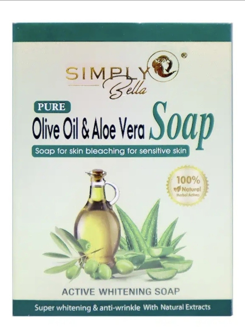 Simply Belle Olive Oil & Aloe Vera Soap